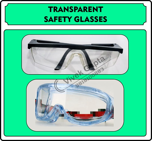 Personal Protection Transparent Safety Glasses