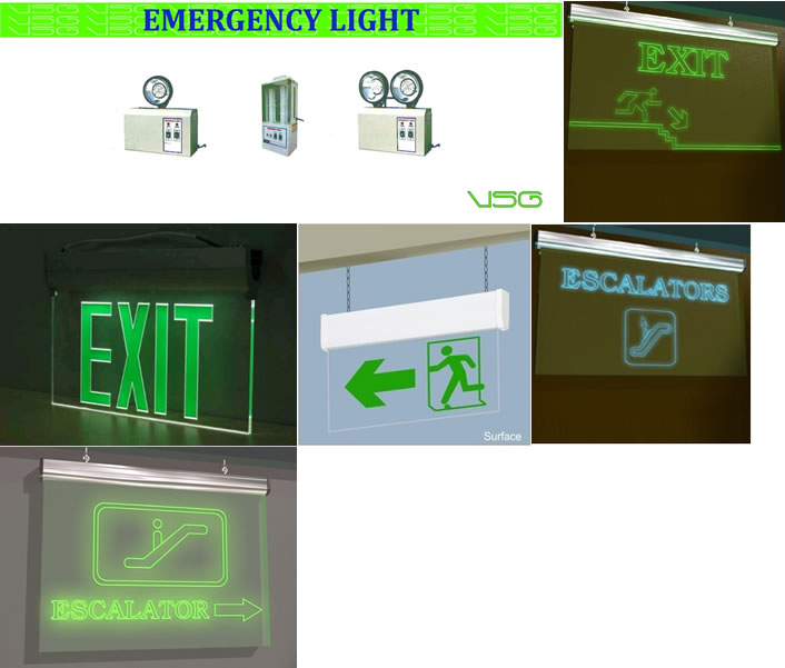 Rechargeable Emergency/Exit Lighting System